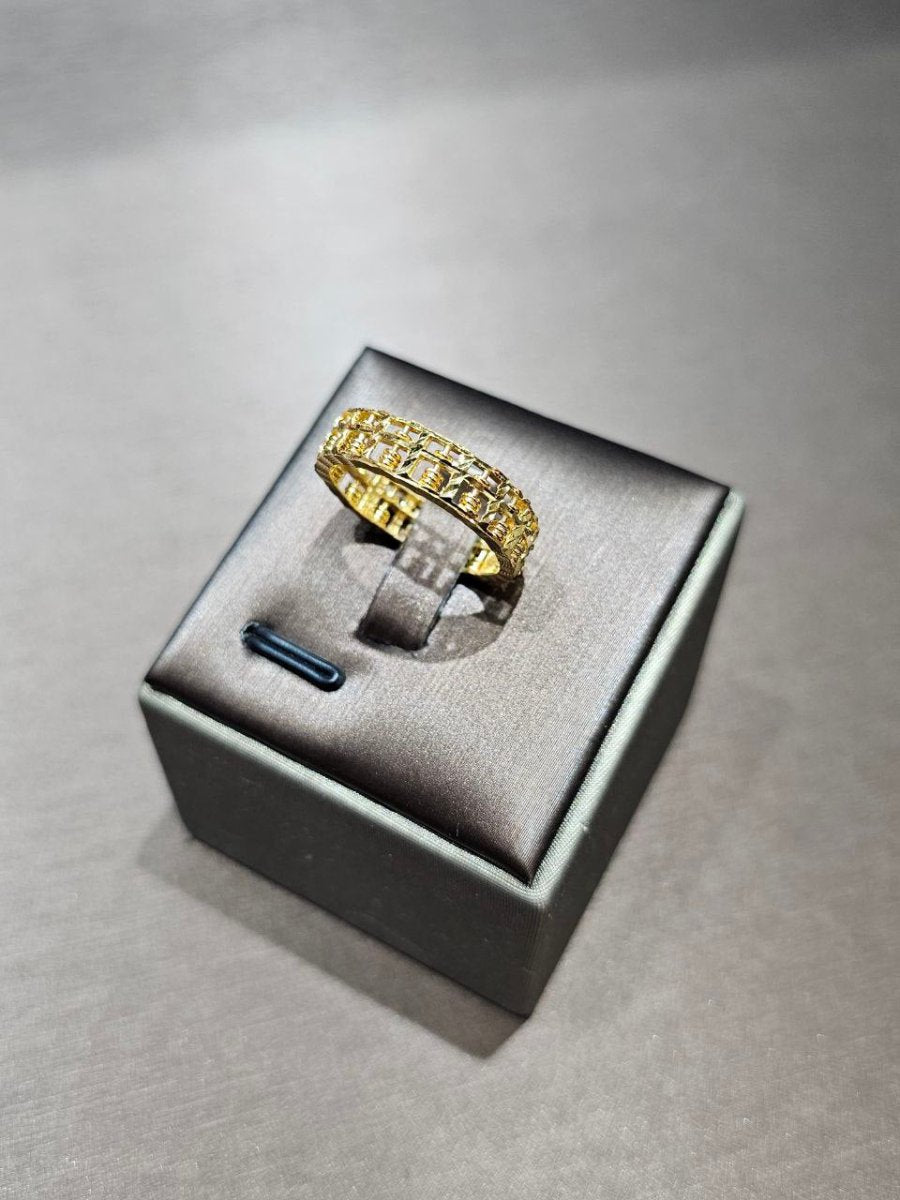 22k / 916 Gold Abacus Ring light Design - Best Gold Shop 22k gold 22k gold ring 916 gold Rings