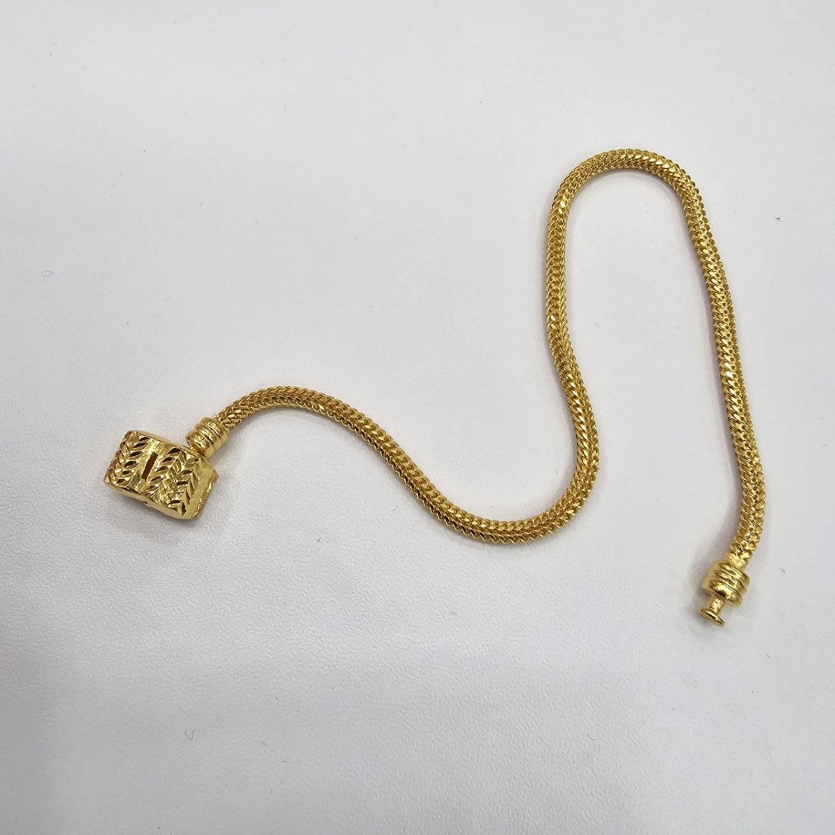 22k / 916 Gold Charm Cutting OVAL Bracelet by Best Gold Shop - 22k gold 22k gold bracelet 916 gold Bracelets