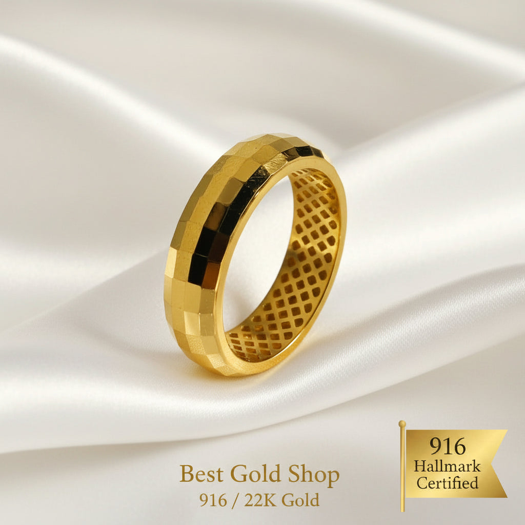 22k / 916 Gold Craving Elegant and Shiny RingRingsBest Gold Shop