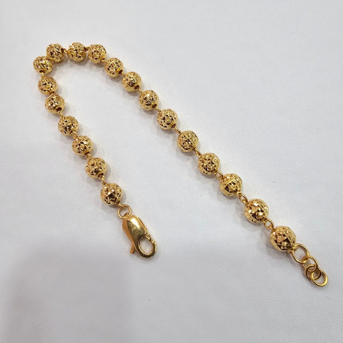 22k / 916 Gold Cutting Bead Design Bracelet V2 - Best Gold Shop 22k gold 22k gold bracelet 916 gold Bracelets