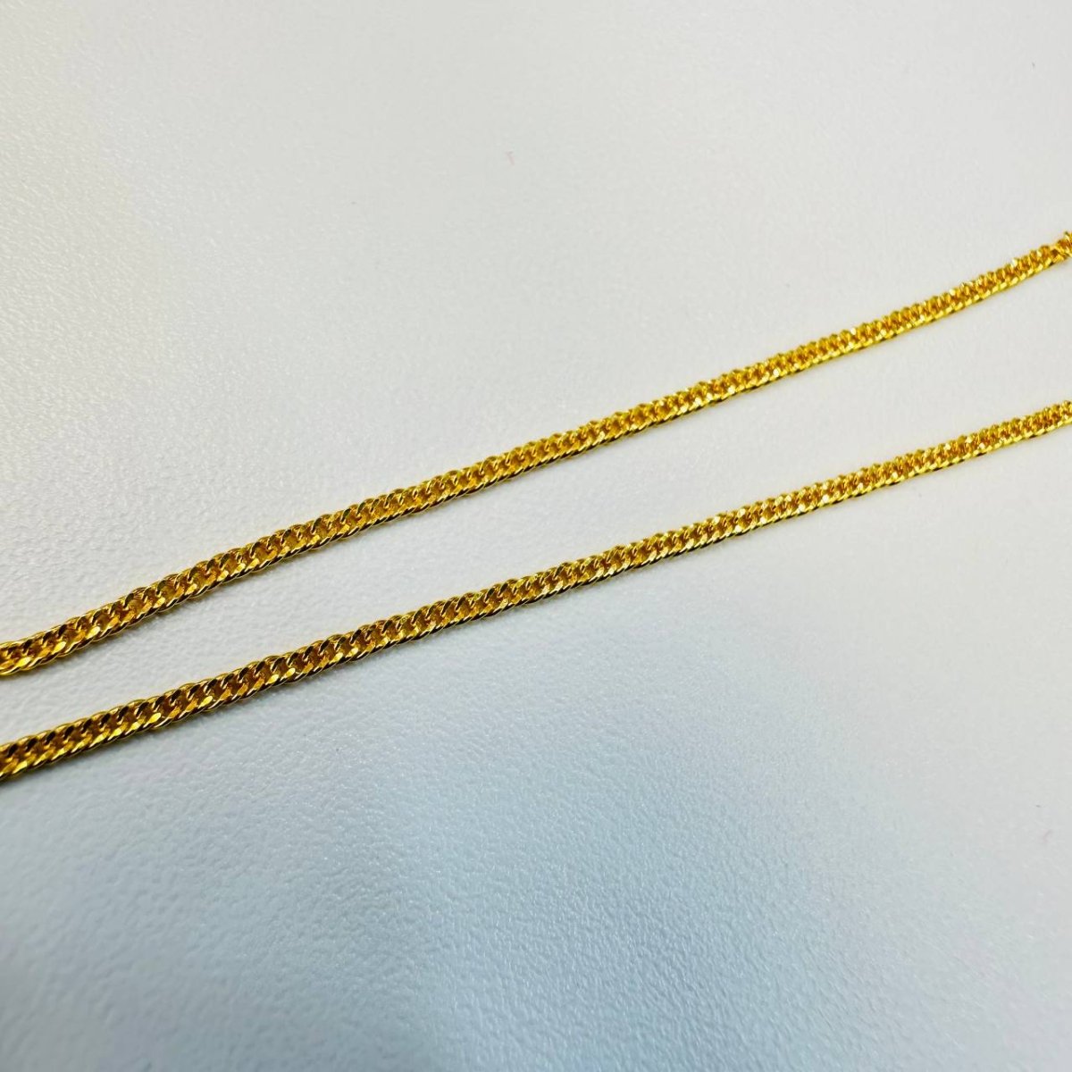 22K / 916 Gold Flat Box Necklace by Best Gold Shop - Best Gold Shop 22k gold 22k gold chain 22k gold necklace Necklaces