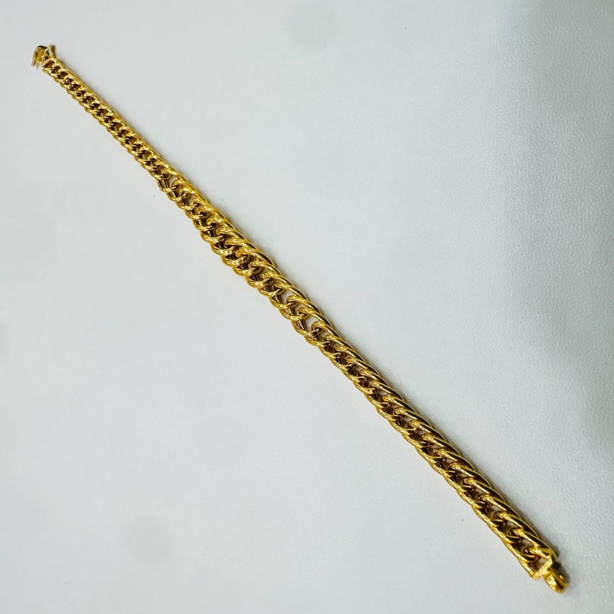 22k / 916 Gold Flat Spike Bracelet - Best Gold Shop 22k gold 22k gold bracelet 916 gold Bracelets