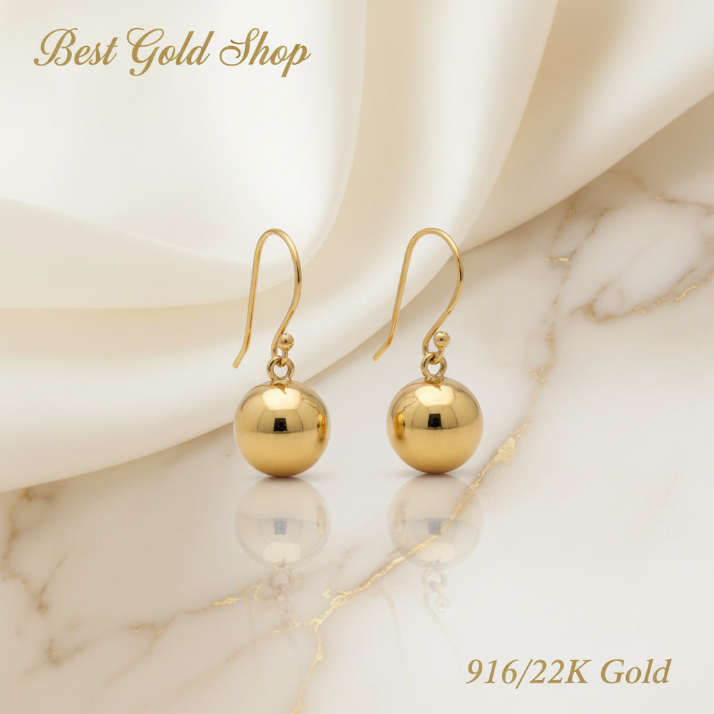 Earrings22k gold22k gold earring916 gold