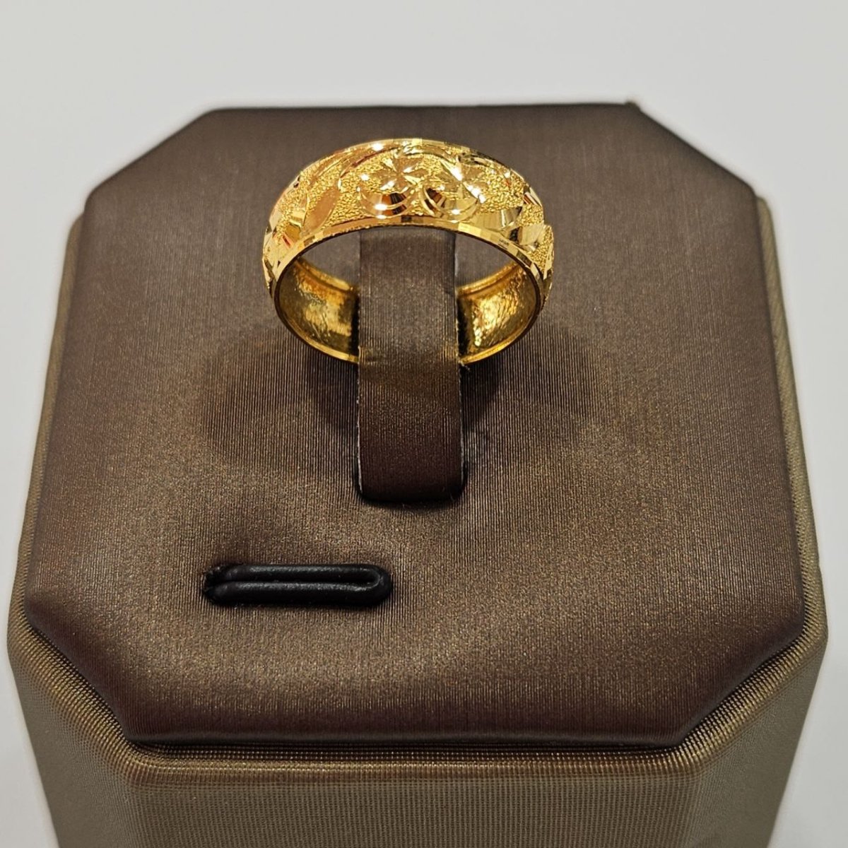 22k / 916 Gold Hollow Design Craving Ring V2 - 22k gold 22k gold ring 916 gold Rings
