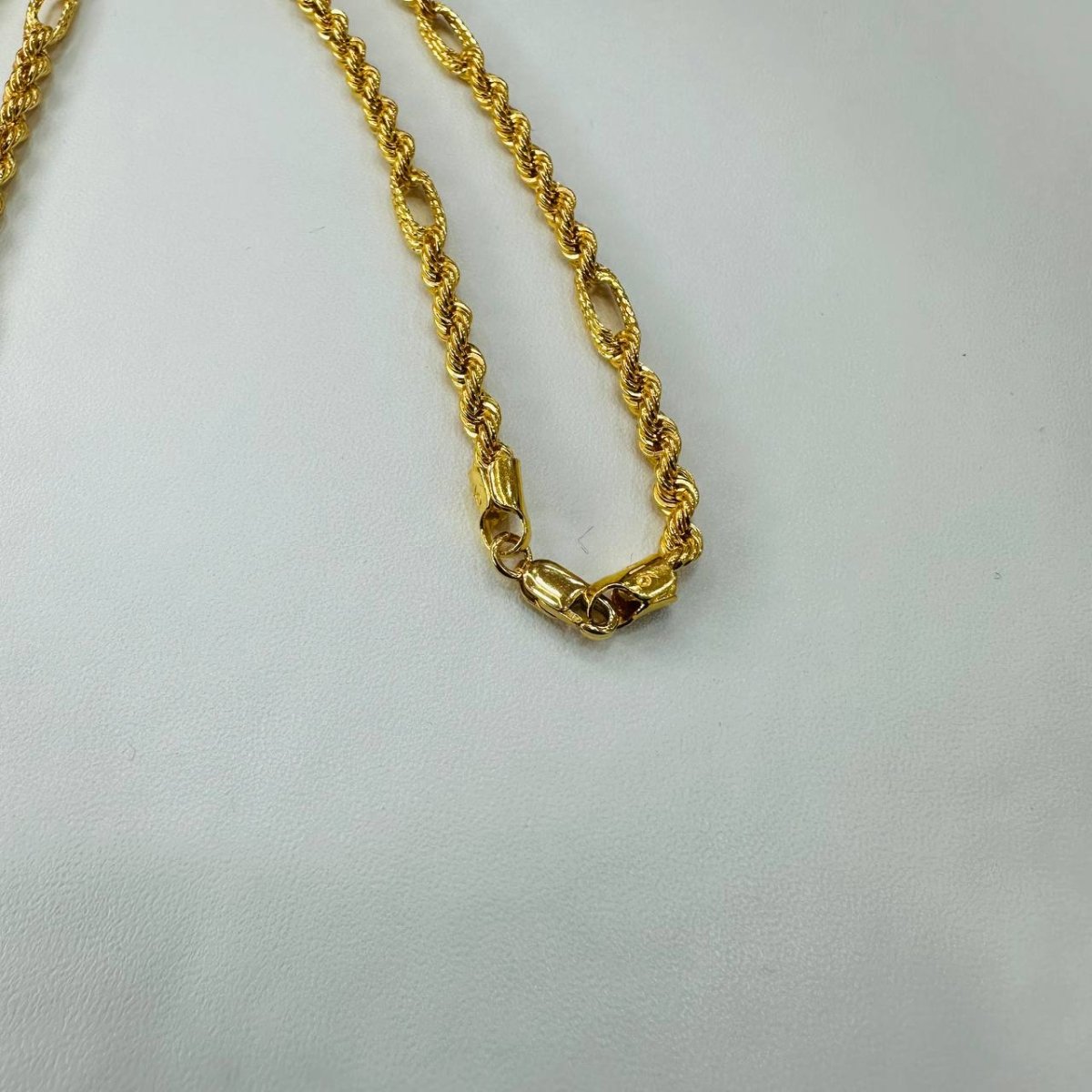 22k / 916 Gold Hollow Nexus Rope Chain - Best Gold Shop 22k gold 22k gold chain 22k gold necklace Necklaces