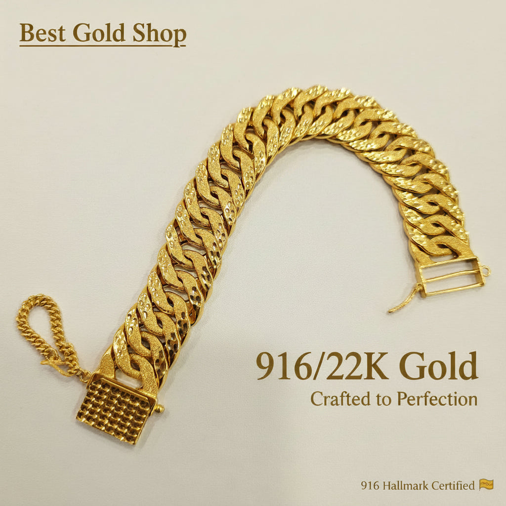 22k / 916 Gold Lipan Bracelet by Best Gold ShopBraceletsBest Gold Shop