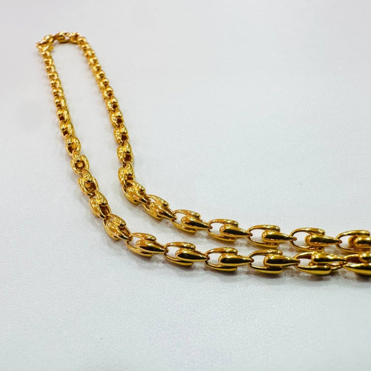 22k / 916 Gold Torpedo Anchor Link Necklace Unique Design - Best Gold Shop 22k gold 22k gold chain 22k gold necklace Necklaces