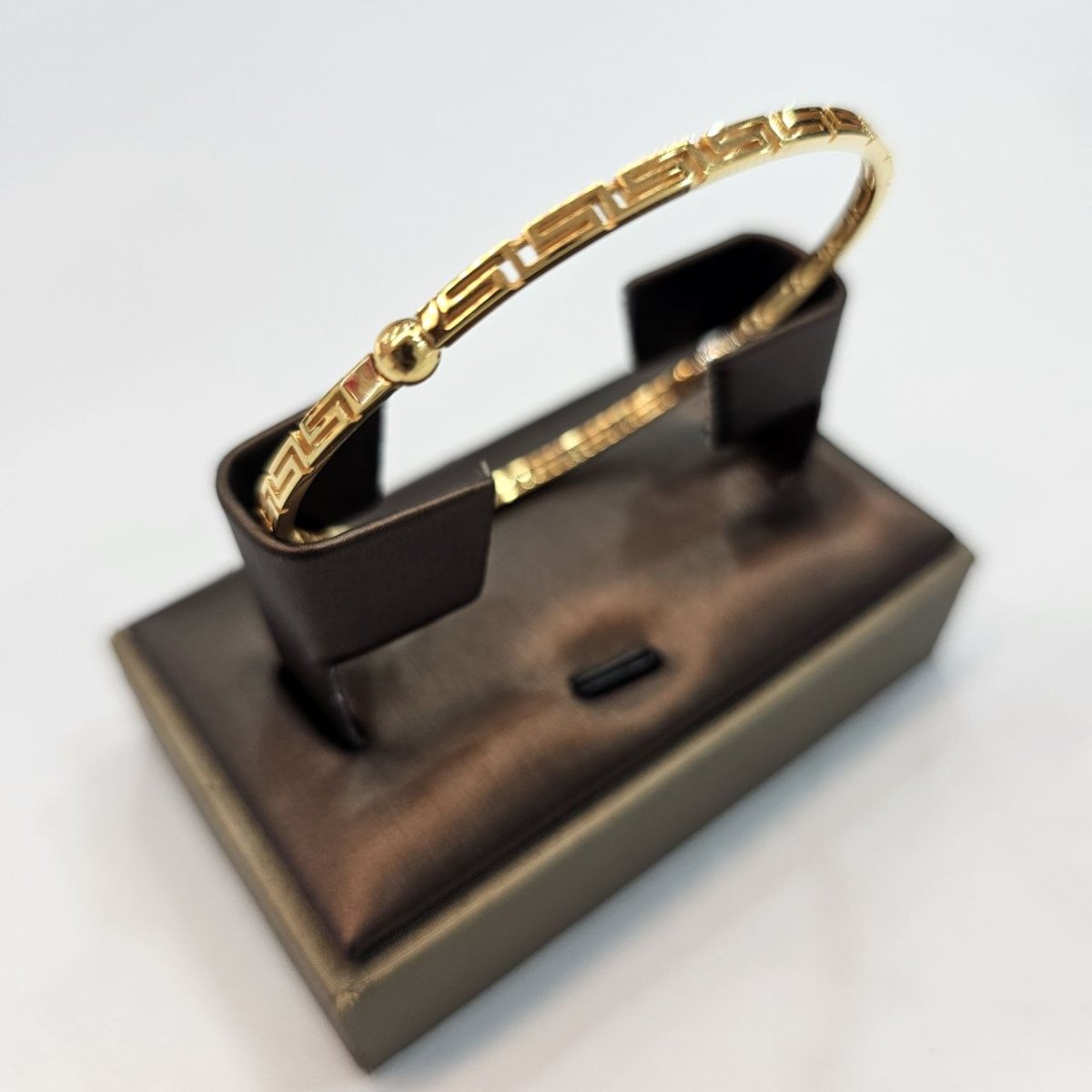 22K / 916 Gold Wan Zi Bangle – High Polish Finish - 22k gold 22k gold bangle 22k gold bracelet Bracelets