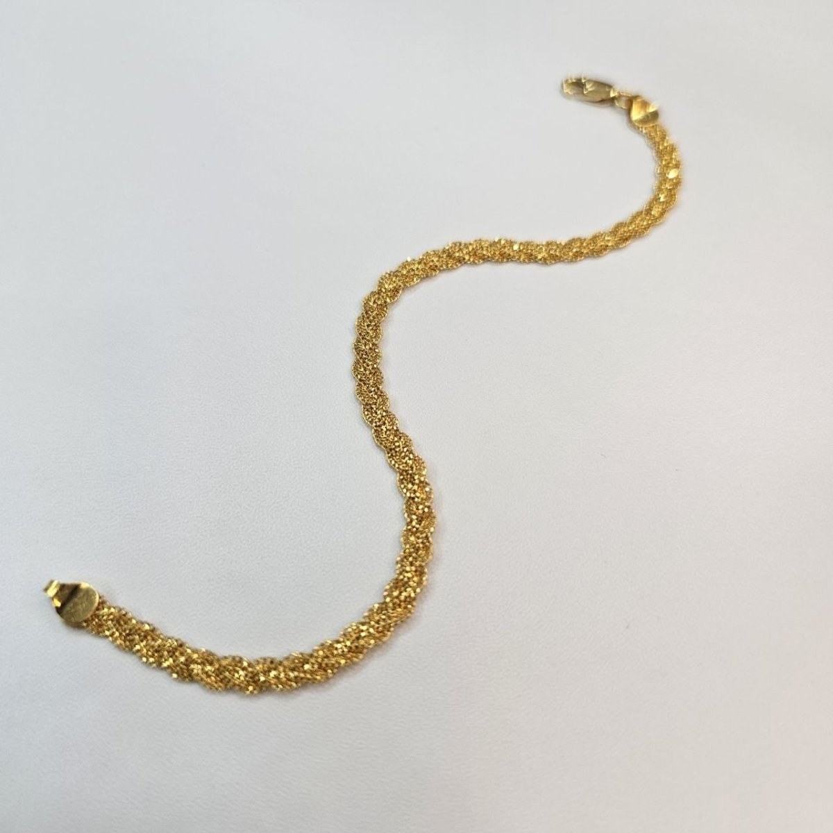 22k / 916 Gold Wave Braided Bracelet by Best Gold Shop - Best Gold Shop 22k gold 22k gold bracelet 916 gold Bracelets