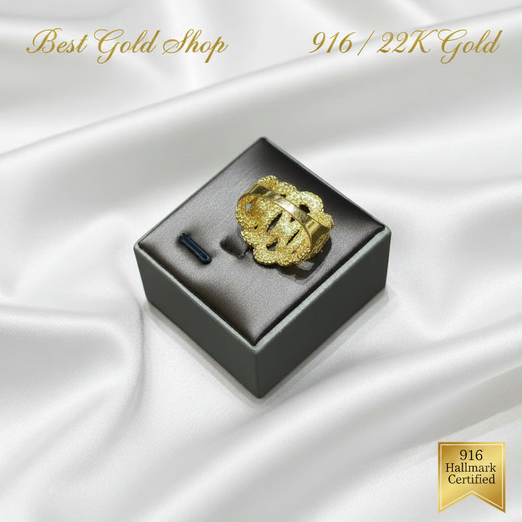 22Kk / 916 Gold Hollow Adira Ring by Best Gold ShopRingsBest Gold Shop