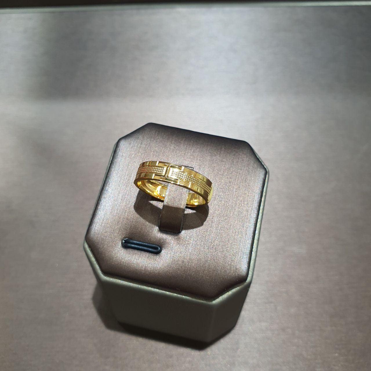 24k / 999 Gold Couple Designer Ring V11-Rings-Best Gold Shop