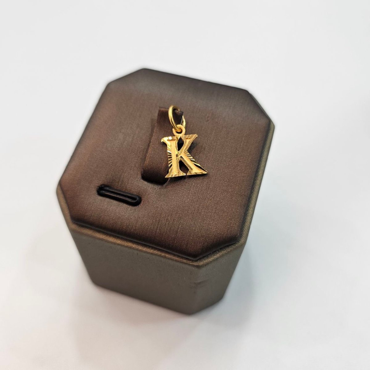 916 / 22K Gold Alphabet Pendant – Simple and Big - Best Gold Shop 22k gold 22k Gold Charms 22k gold pendant Charms & Pendants