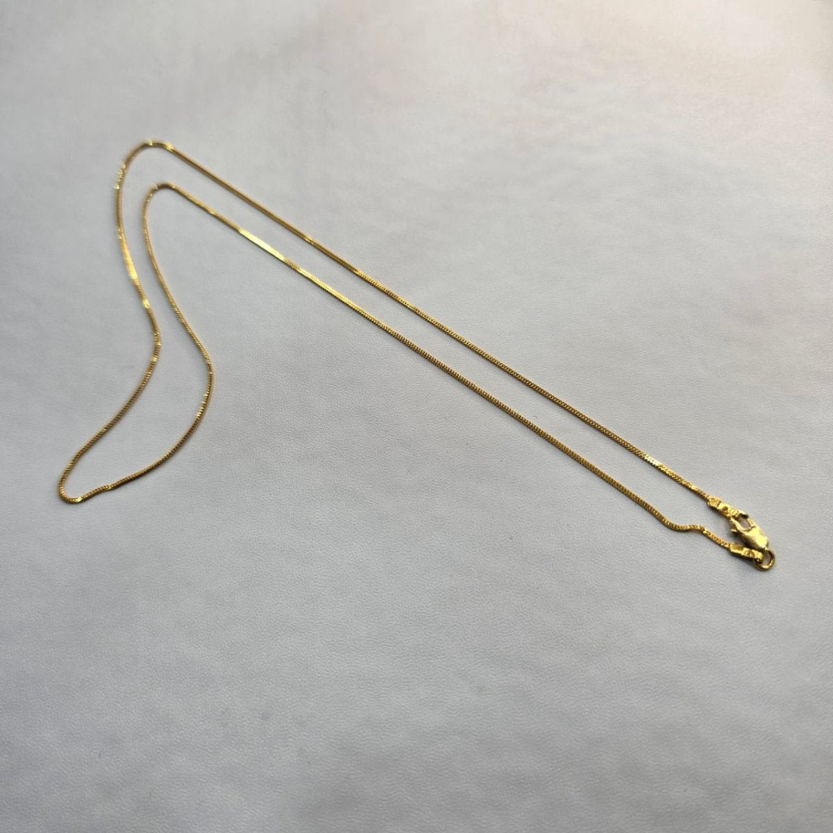 916 / 22k Gold Flat Chain by Best Gold Shop - Best Gold Shop 22k gold 22k gold chain 22k gold necklace Necklaces