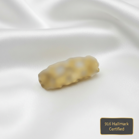 916 Gold Anchor Link Hook RingRingsBest Gold Shop