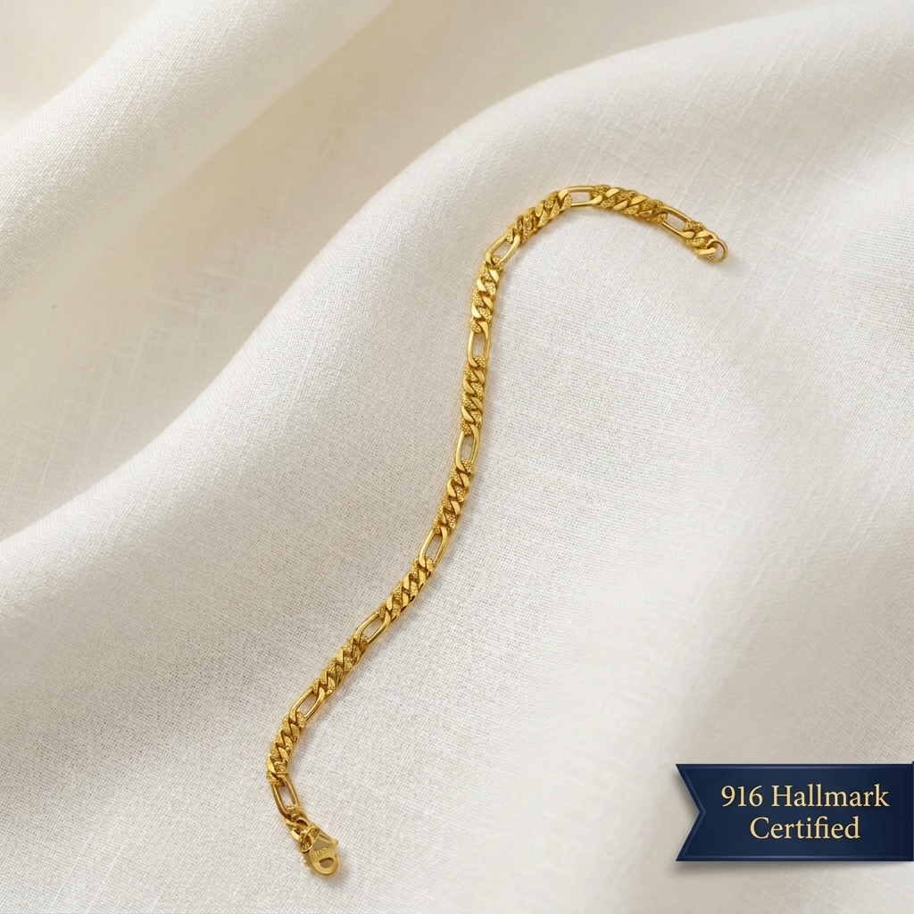 916 Gold (22K) Hollow Milo Gui Fei Bracelet for WomenBraceletsBest Gold Shop