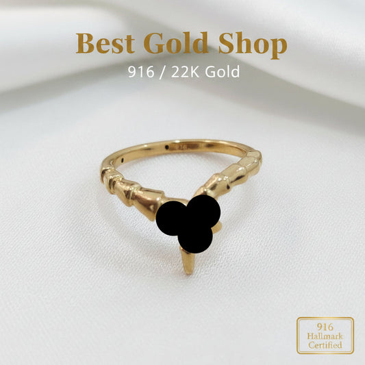 916 Gold Naga Snake Dragon Ring Feather LightRingsBest Gold Shop