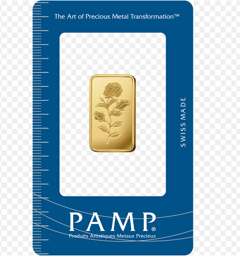 24k 1 Grams Gold Bar by Best Gold Shop