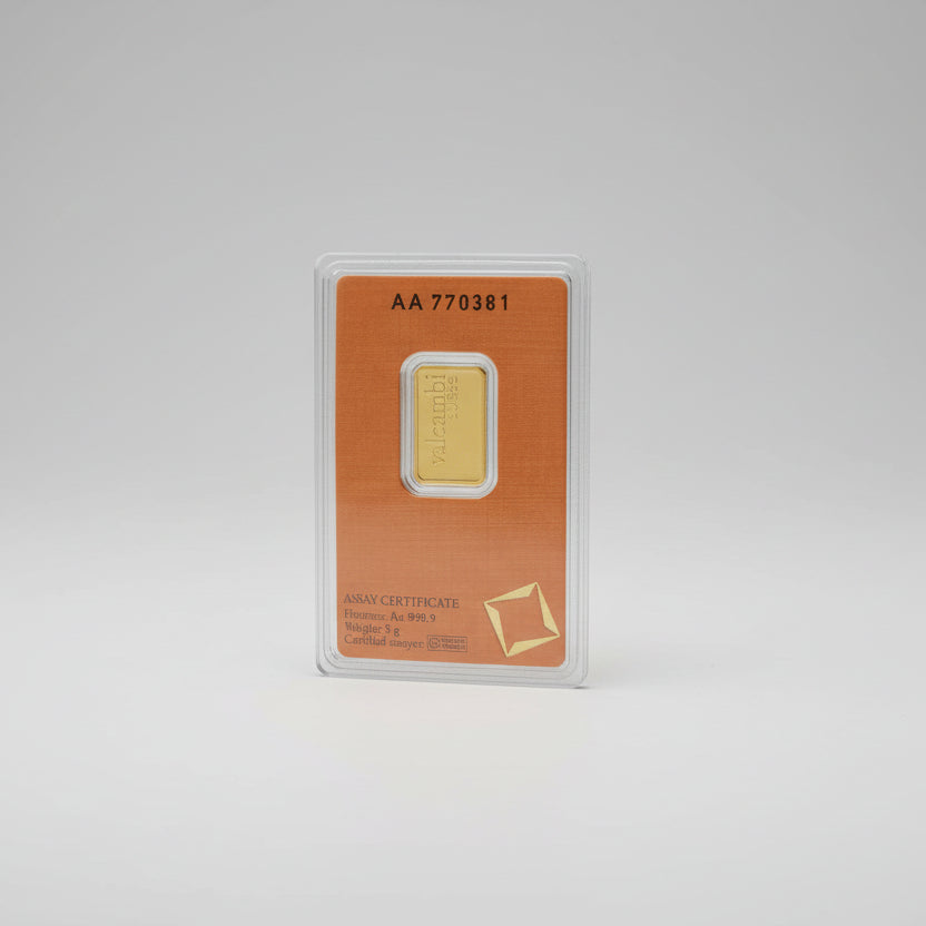 999 / 24k 5 Grams PAMP Gold Bar by Best Gold Shop