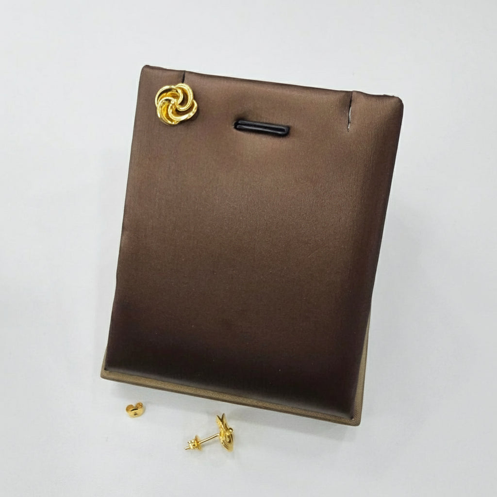 22k / 916 Gold Round Flower Earring by Best Gold Shop - Best Gold Shop 22k gold 22k gold earring 916 gold Earrings