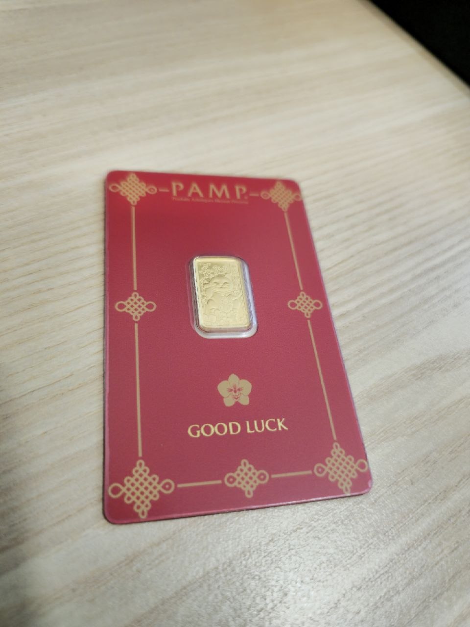 999 Gold Lucky Cat PAMP 2.5 Grams Gold Bar – New Stock Arrival