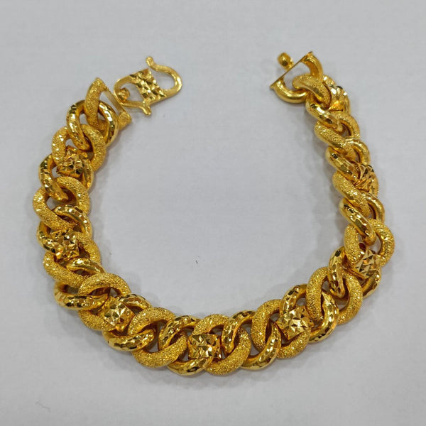 22k / 916 Gold Milo Candy Bracelet-916 gold-Best Gold Shop