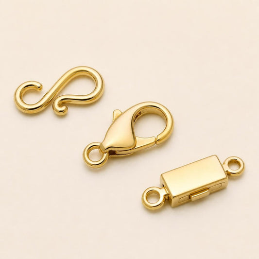 916 Gold Jewellery Clasps Explained: S-Hook, Lobster, Spring Ring and More - Best Gold Shop