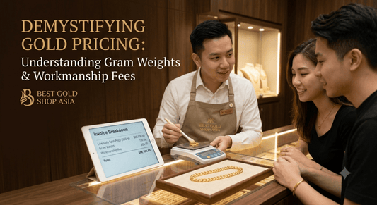 How is Gold Jewelry Priced in Singapore? The Smart Buyer’s Guide to Gram Weights and Workmanship Fees - Best Gold Shop