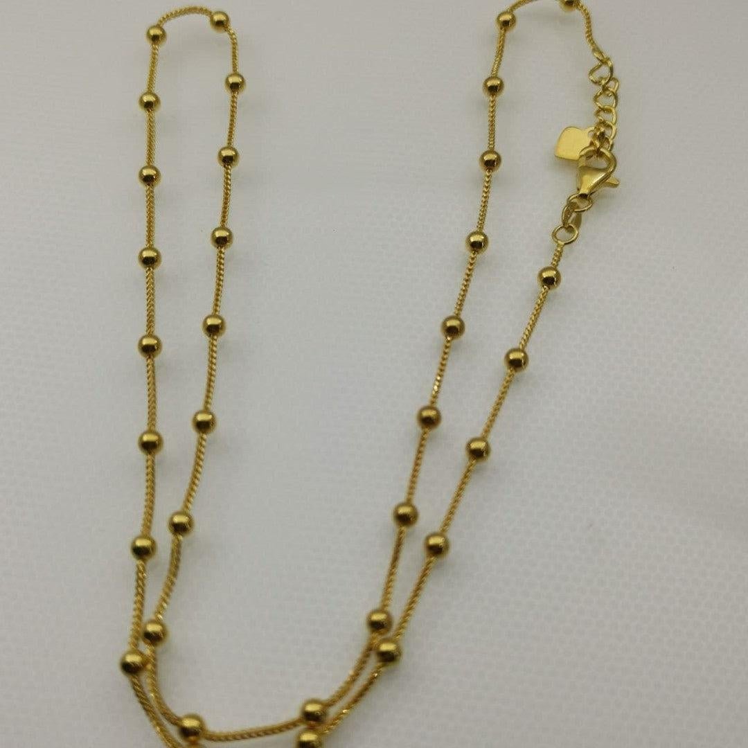 https://bestgoldshop.asia/products/22k-916-gold-ball-necklace-v6<br />
<br />
 22k /... - Best Gold Shop