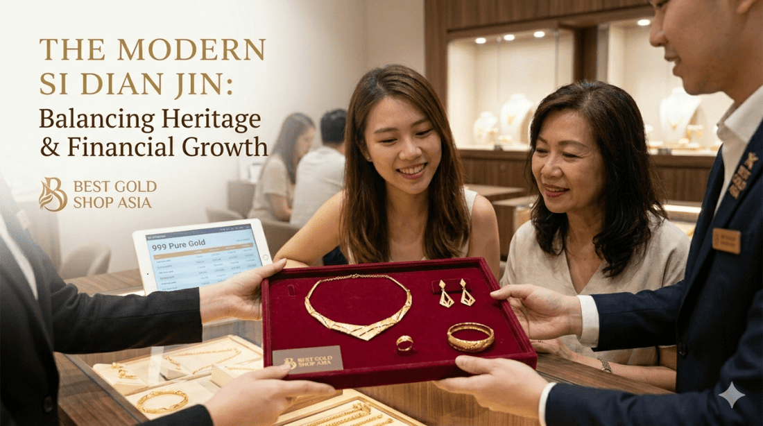 The Modern Bride’s Guide to Si Dian Jin: Balancing Tradition with Real Asset Value - Best Gold Shop