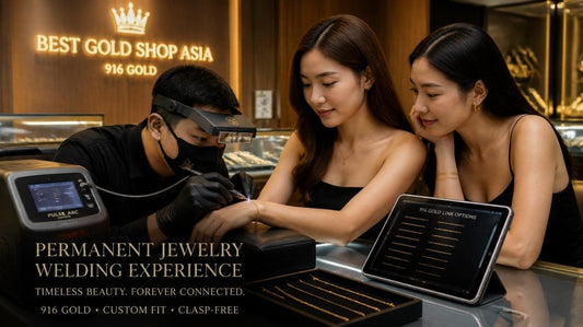 The Ultimate Guide to Permanent Gold Jewelry in Singapore: Clasps, Custom Fit, and Daily Life - Best Gold Shop