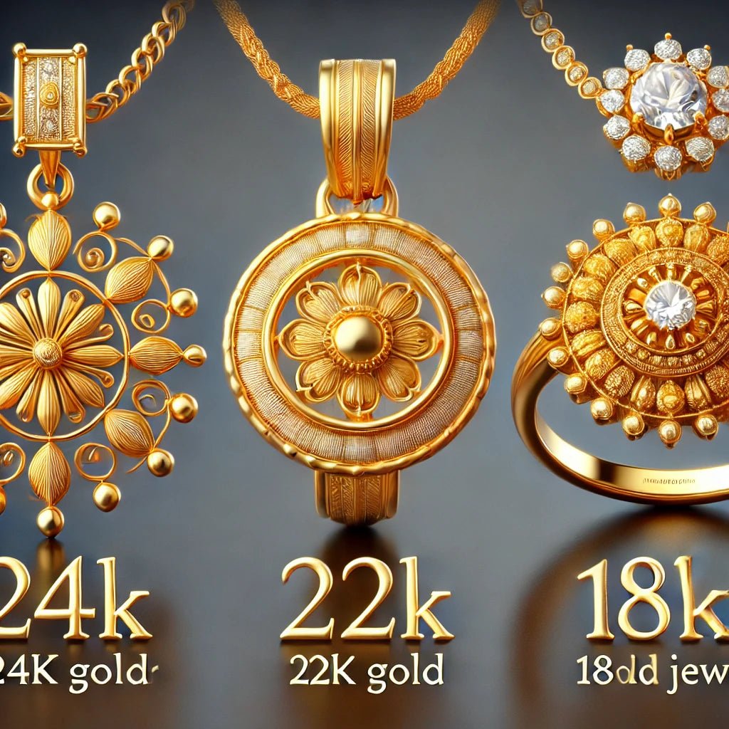 Understanding the Differences Between 24k, 22k, and 18k Gold: What You Need to Know - Best Gold Shop