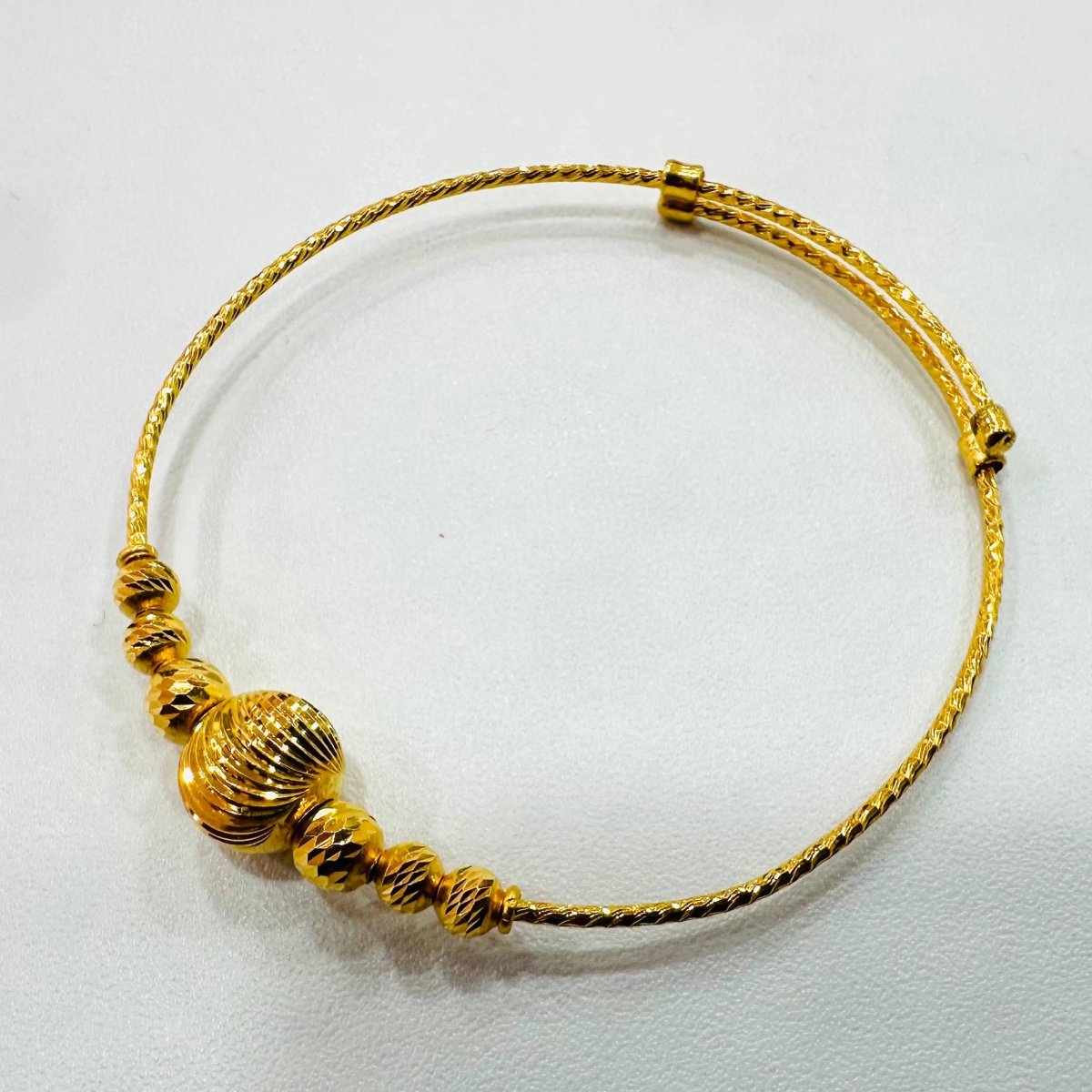 22 / 916 Gold Baby Bangle Slim design V1 - Best Gold Shop 22k gold 22k gold baby bangle 916 baby bangle Bracelets