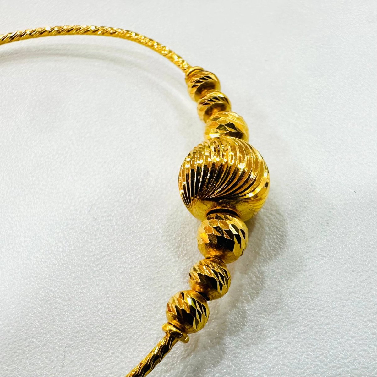 22 / 916 Gold Baby Bangle Slim design V1 - Best Gold Shop 22k gold 22k gold baby bangle 916 baby bangle Bracelets