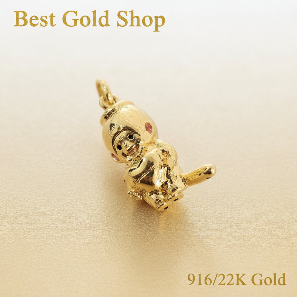 916 Gold Grand Pendants & Charms | 22K Gold