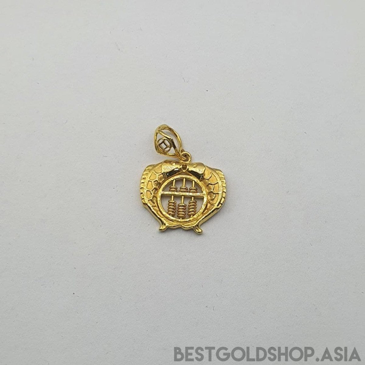 22k / 916 Gold Abacus Fish Pendant - Best Gold Shop 22k gold 22k gold pendant 916 gold 916 gold