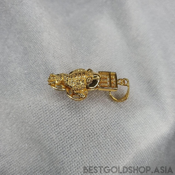 22k / 916 Gold abacus toad pendant - Best Gold Shop 22k gold 22k gold pendant 916 gold 916 gold