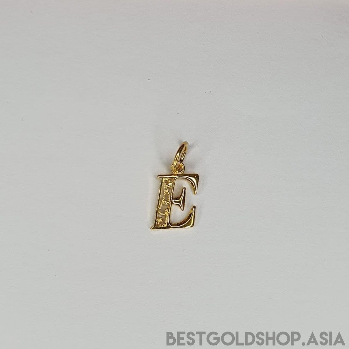 22k / 916 Gold Alphabet smooth polish pendant by Best Gold Shop - 22k gold 22k gold pendant 916 gold Charms & Pendants