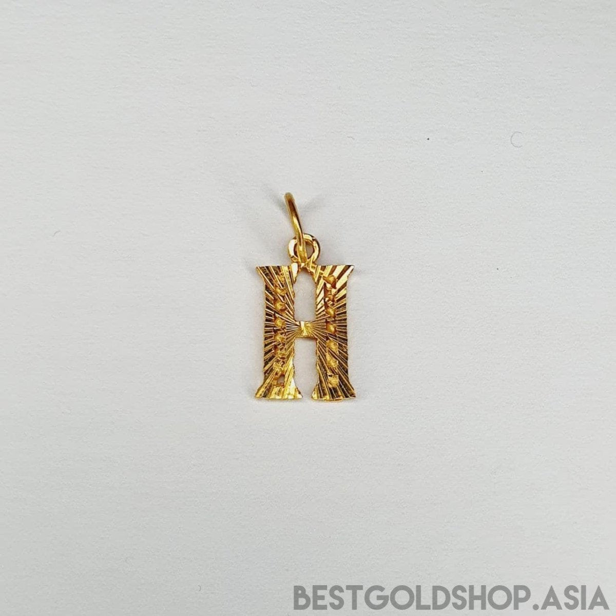 22k / 916 gold alphabet cutting design pendant - Best Gold Shop 22k gold 22k gold pendant 916 gold 916 gold