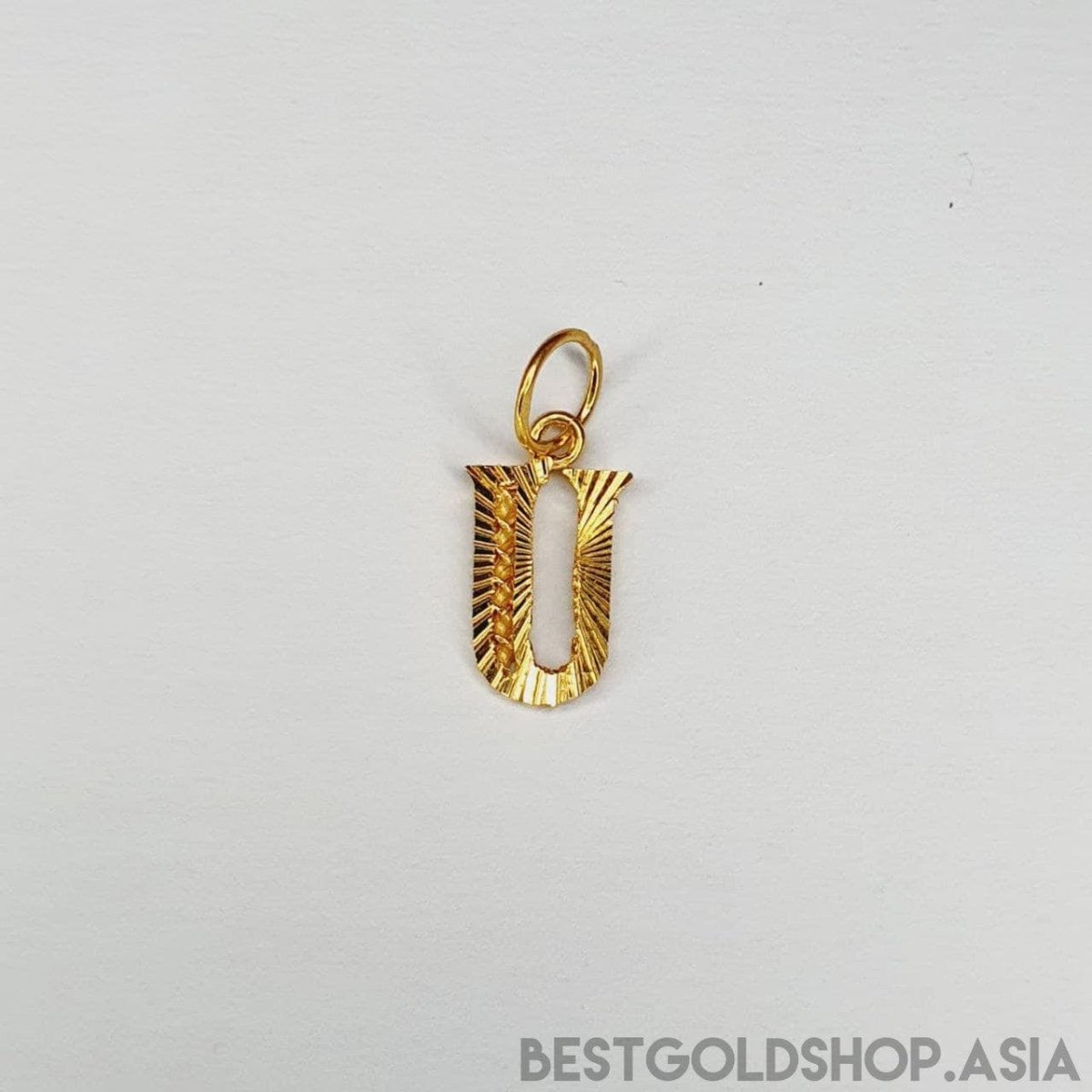 22k / 916 gold alphabet cutting design pendant - Best Gold Shop 22k gold 22k gold pendant 916 gold 916 gold