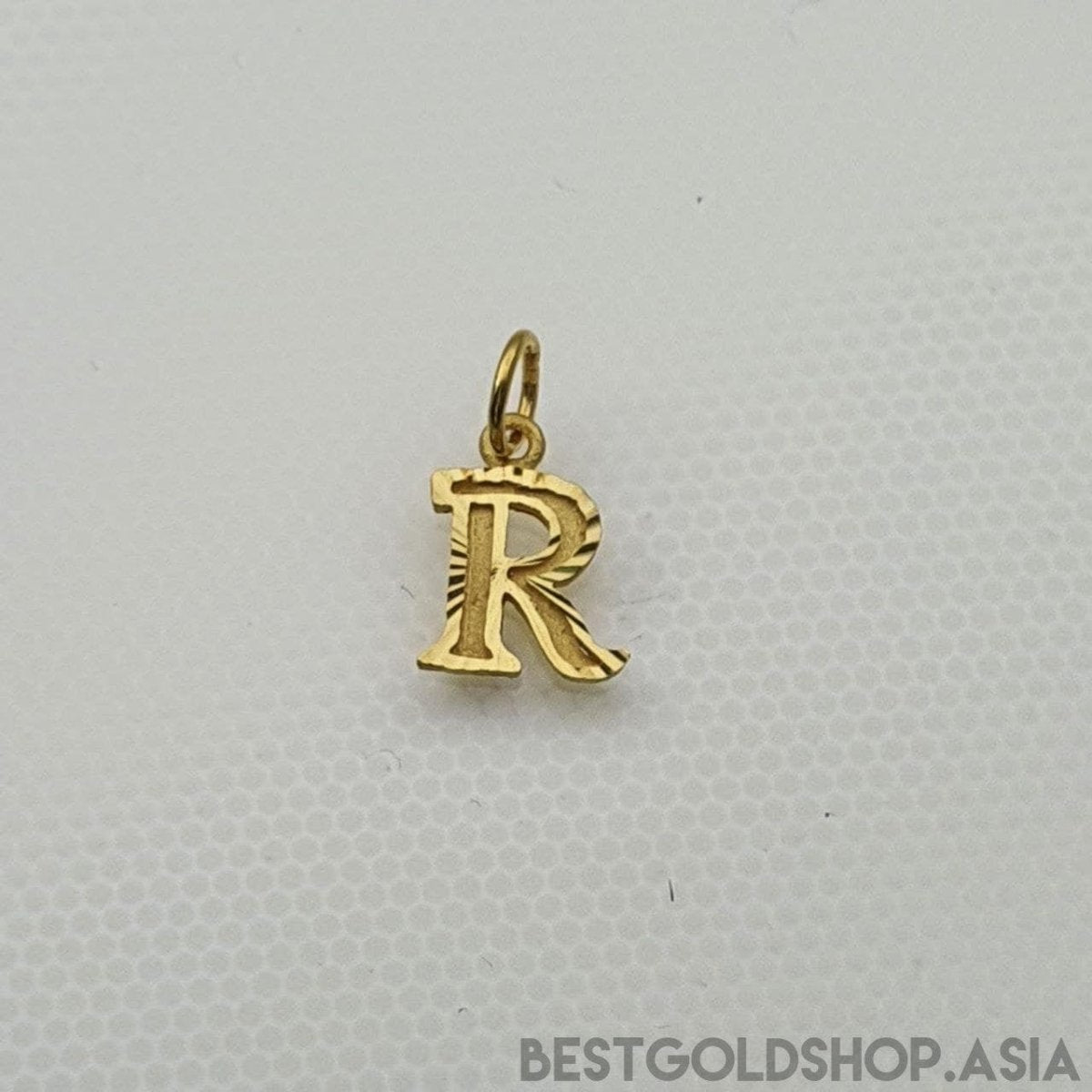 22K / 916 Gold Alphabet pendant V2 - Best Gold Shop 22k gold 22k gold pendant 916 gold 916 gold