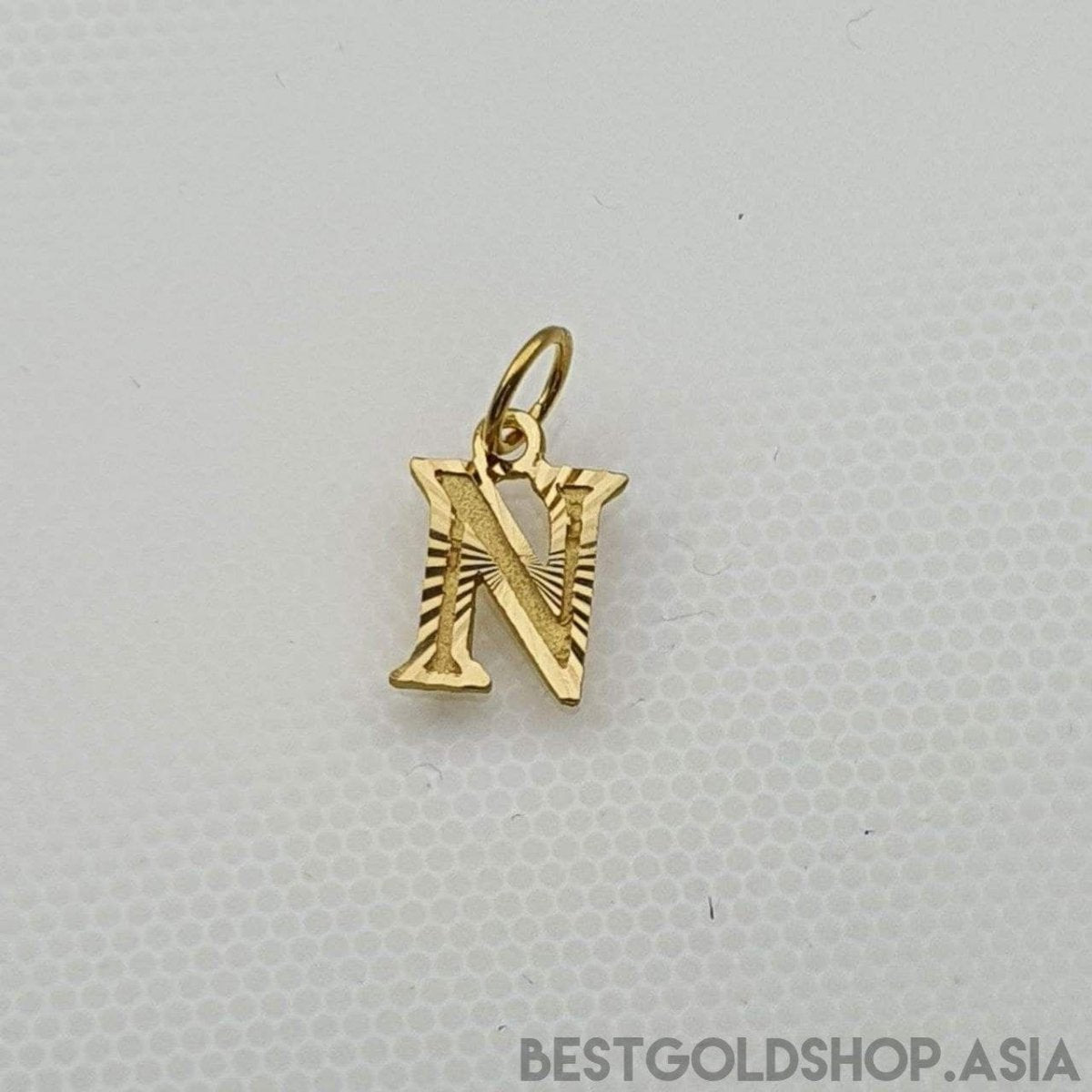 22K / 916 Gold Alphabet pendant V2 - Best Gold Shop 22k gold 22k gold pendant 916 gold 916 gold