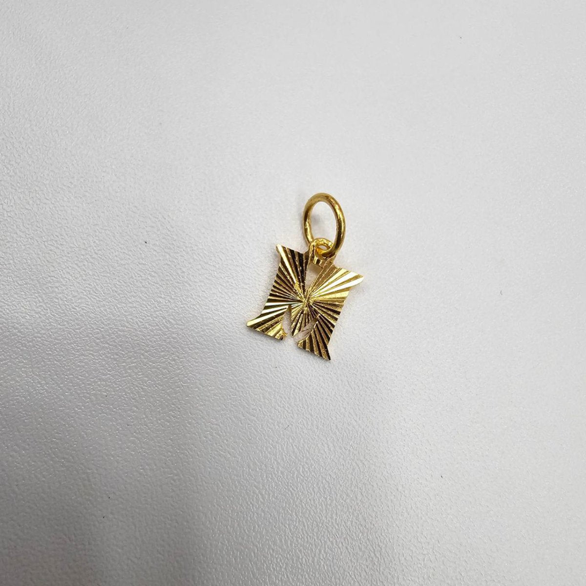 22k / 916 Gold Alphabet Pendant V9 By Singapore Best Gold Shop - 22k gold 22k gold pendant 916 gold Charms & Pendants