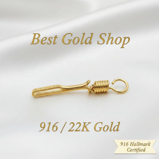 22k / 916 Gold Amulet Clip by Best Gold ShopCharms & PendantsBest Gold Shop