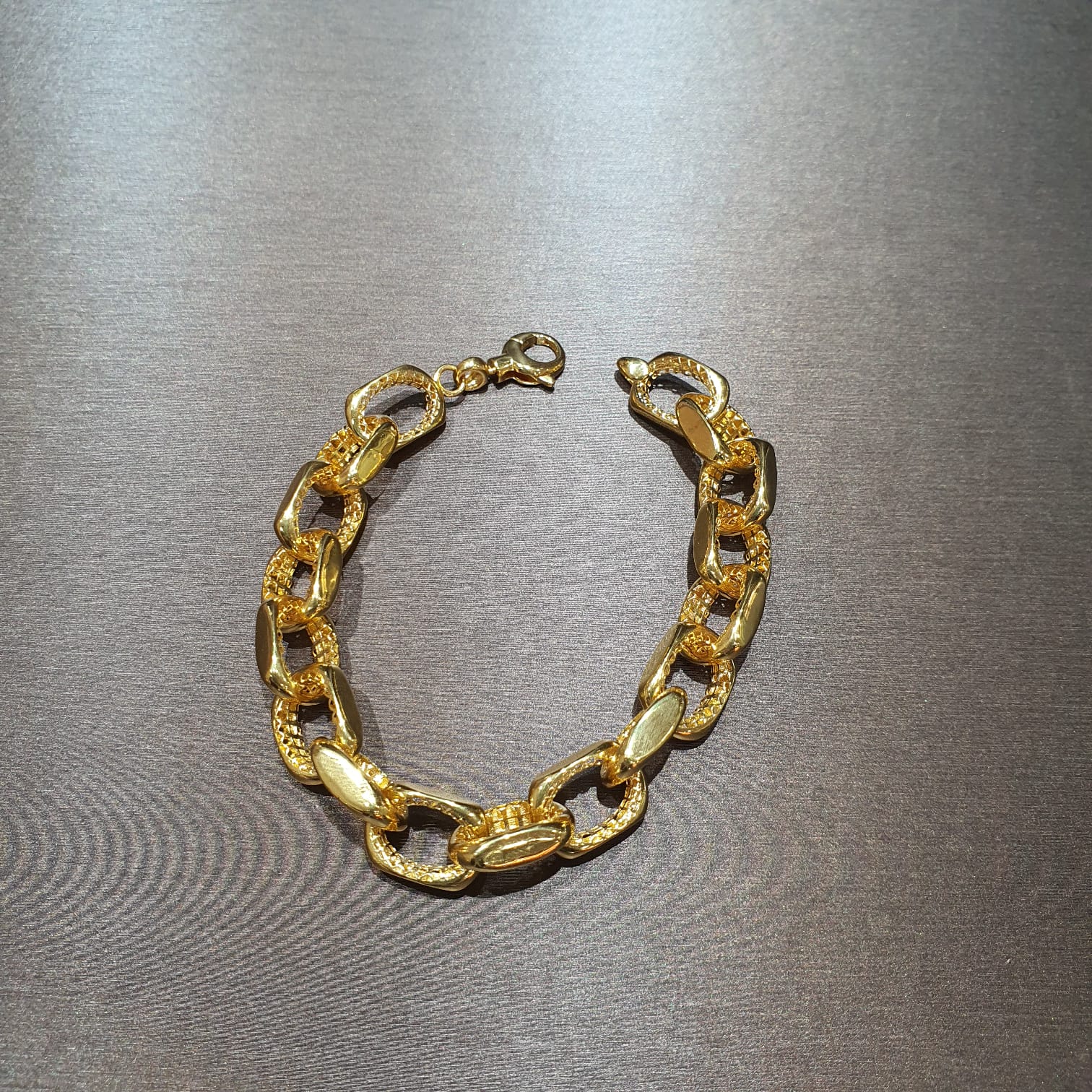 22k / 916 Gold Anchor Bracelet Shiny V2-Bracelets-Best Gold Shop