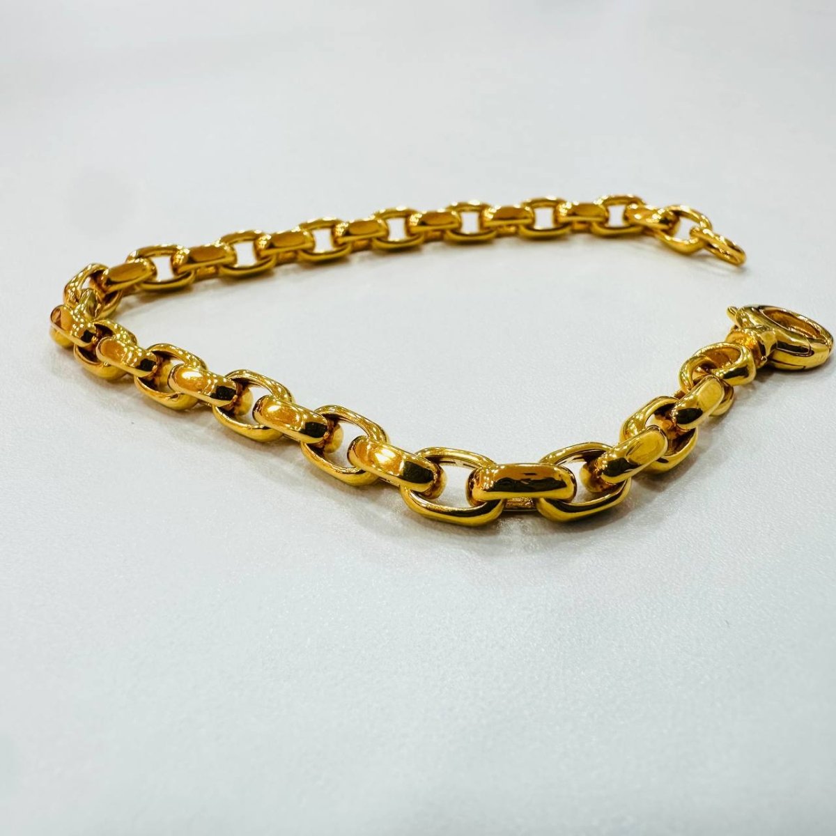 22k / 916 Gold Anchor Link Bracelet Shiny Finish - Best Gold Shop 22k gold 22k gold bracelet 916 gold Bracelets