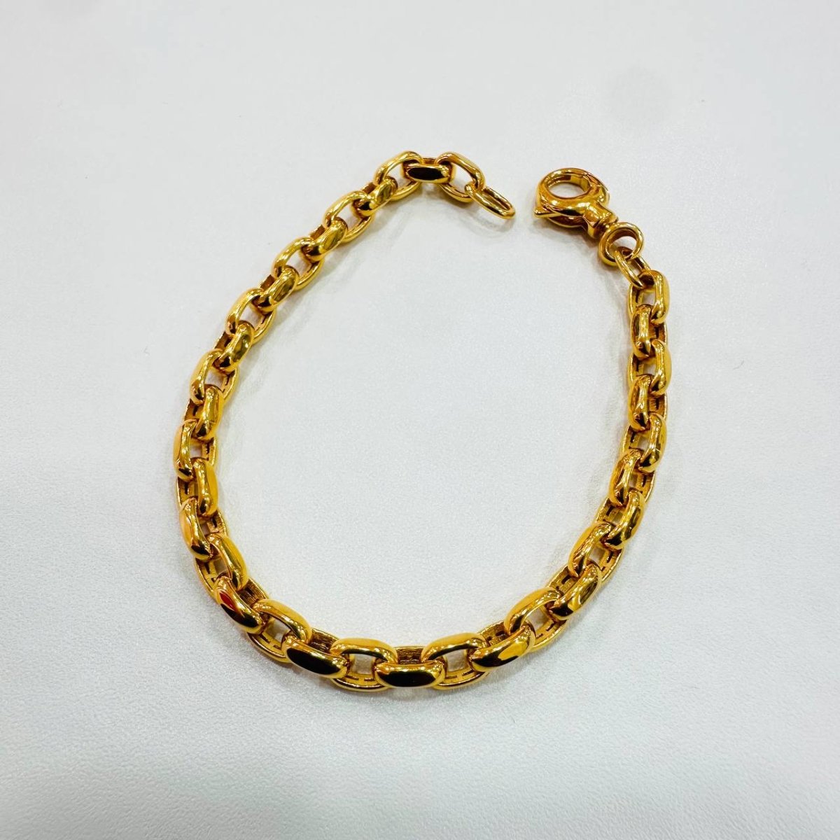 22k / 916 Gold Anchor Link Bracelet Shiny Finish - Best Gold Shop 22k gold 22k gold bracelet 916 gold Bracelets