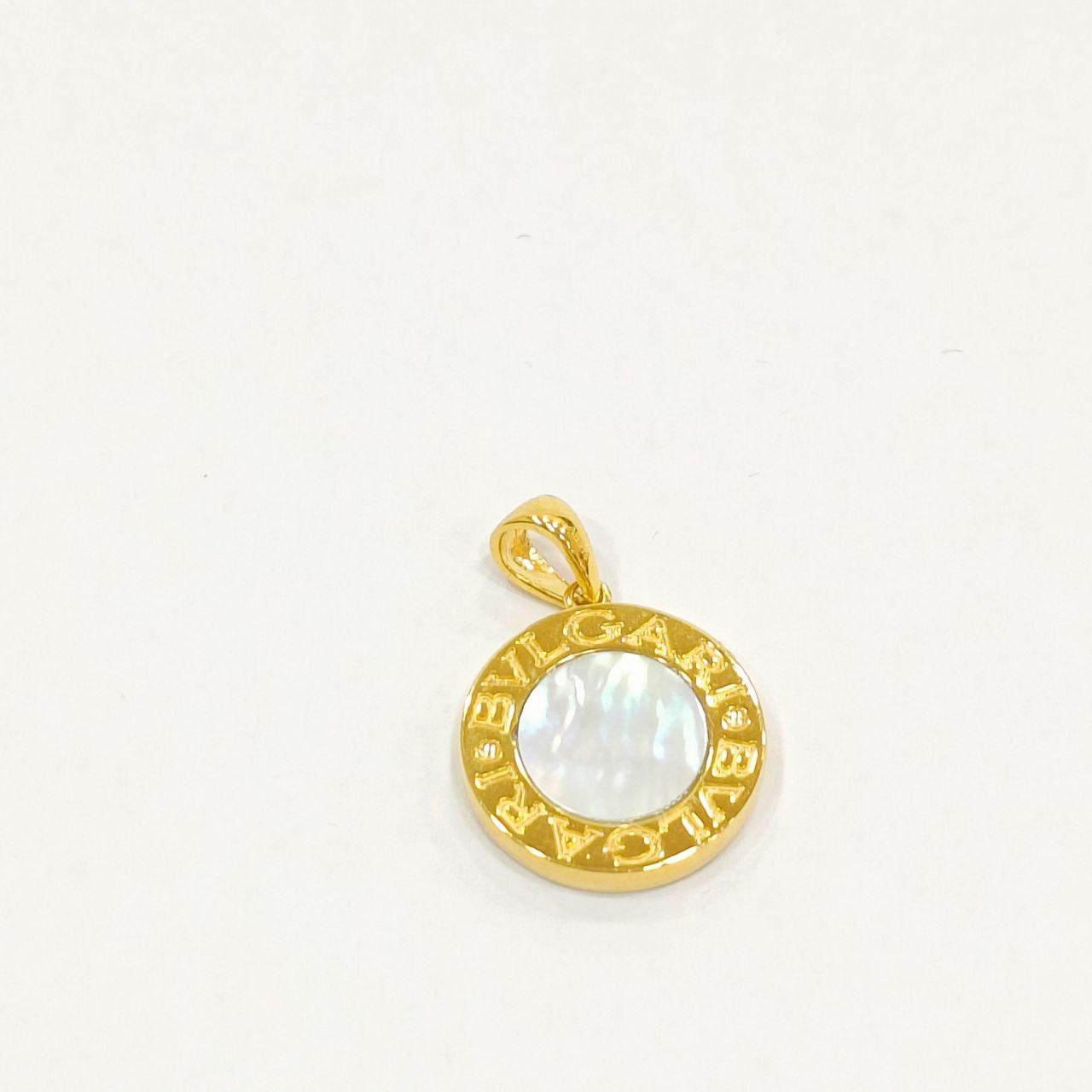 22k / 916 Gold B Design Pendant 2 side-916 gold-Best Gold Shop