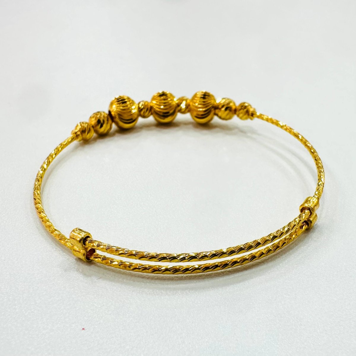 22k / 916 Gold Baby Bangle Slim Design Version 2 - Best Gold Shop 22k gold 22k gold baby bangle 916 baby bangle Bracelets