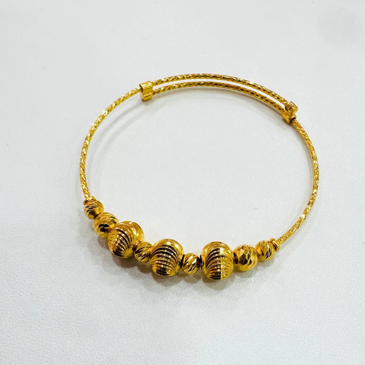 22k / 916 Gold Baby Bangle Slim Design Version 2 - Best Gold Shop 22k gold 22k gold baby bangle 916 baby bangle Bracelets