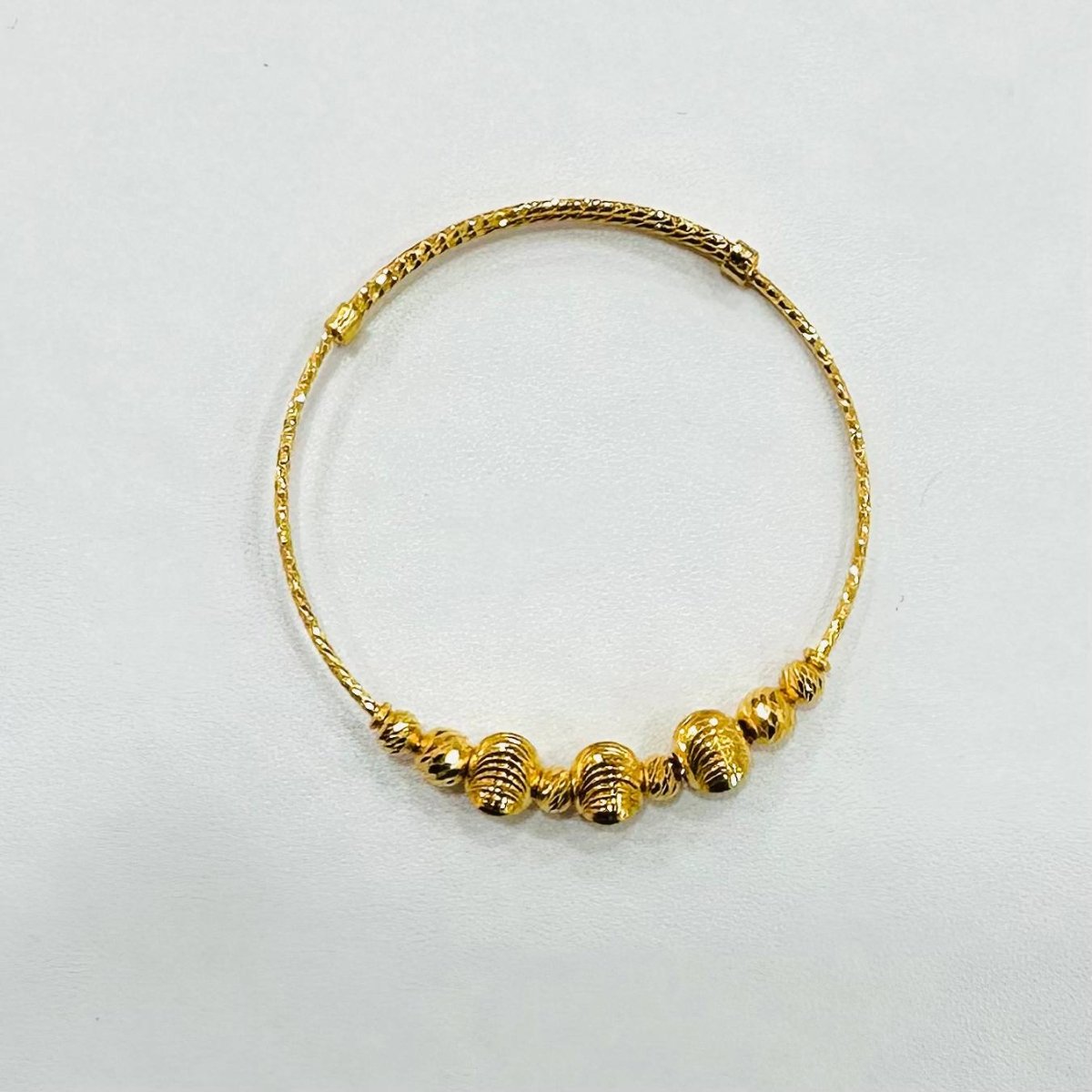 22k / 916 Gold Baby Bangle Slim Design Version 2 - Best Gold Shop 22k gold 22k gold baby bangle 916 baby bangle Bracelets